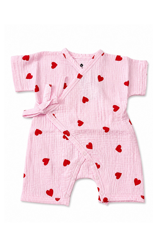 Baby Musselin Jumpsuit mit Muster