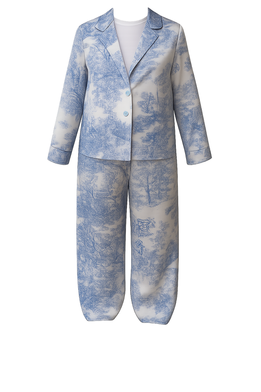 Mama Elegance Set in Blau