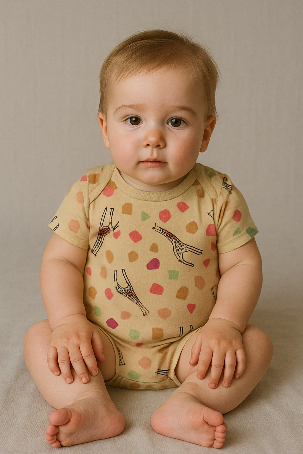 Farbenfroher Giraffen-Zauber für kleine Abenteurer