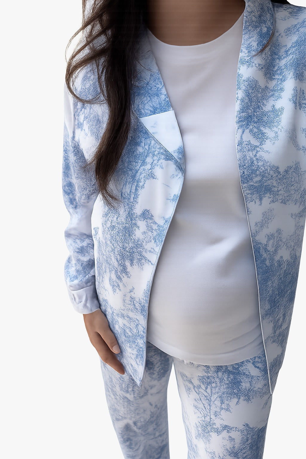 Mama Elegance Set in Blau