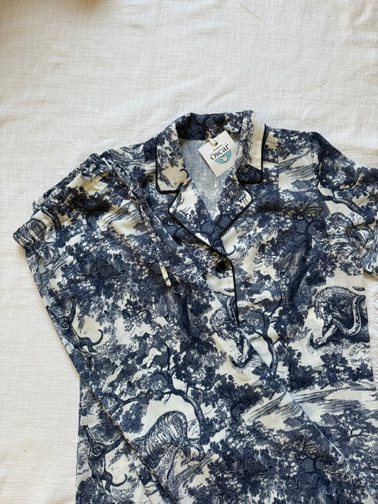 Mama Elegance Set in Dunkelblau