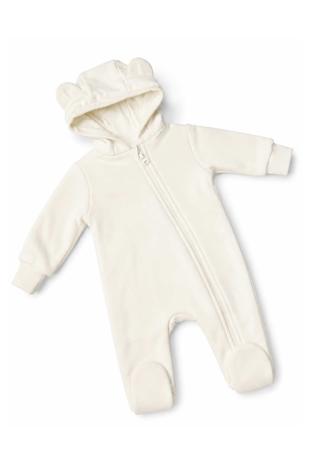 Baby Overall mit Kapuze und Bärenohren