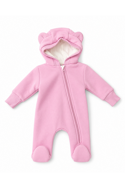 Baby Overall mit Kapuze und Bärenohren