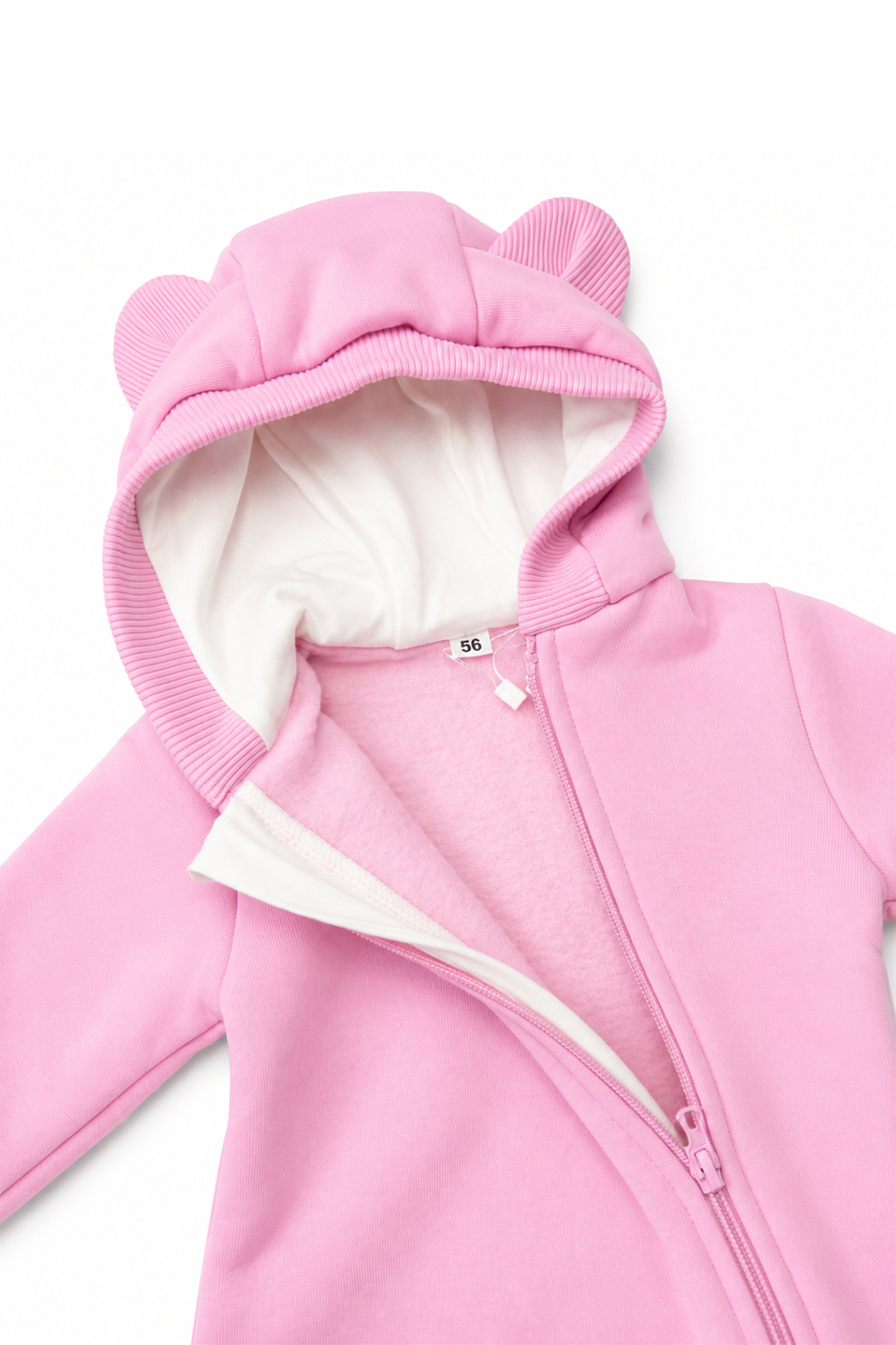 Baby Overall mit Kapuze und Bärenohren