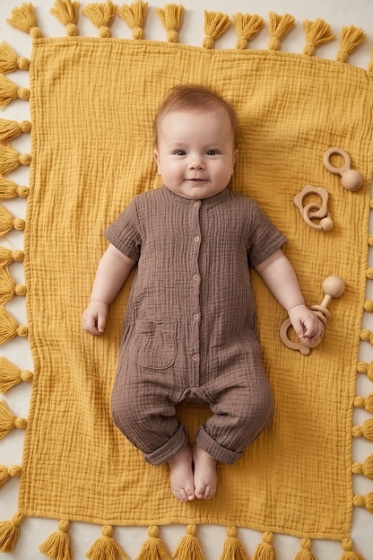 Baby Musselin Jumpsuit
