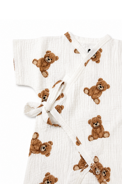 Baby Musselin Jumpsuit mit Muster