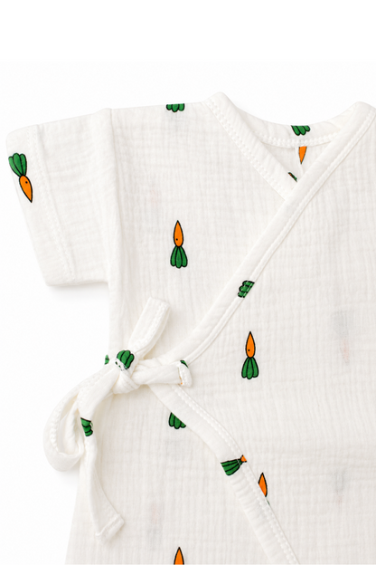 Baby Musselin Jumpsuit mit Muster