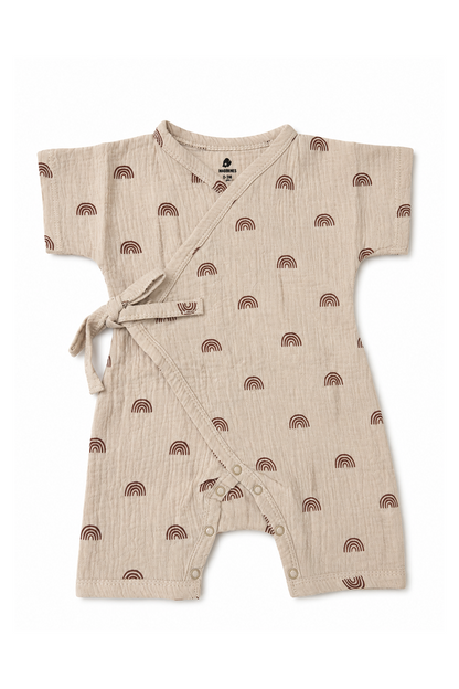 Baby Musselin Jumpsuit mit Muster