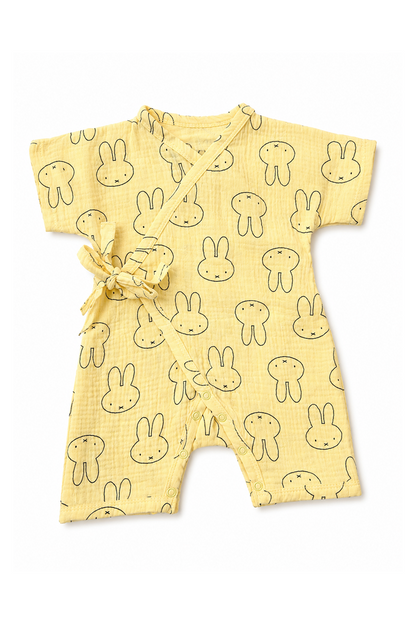 Baby Musselin Jumpsuit mit Muster