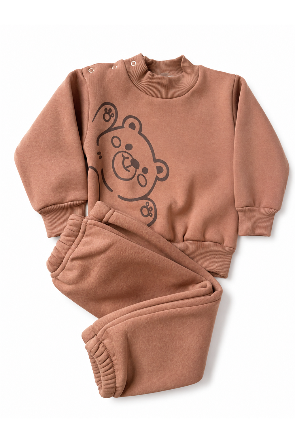 Baby Set aus Baumwolle mit Bärenmotiv