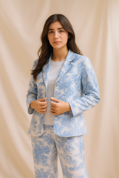 Mama Elegance Set in Blau