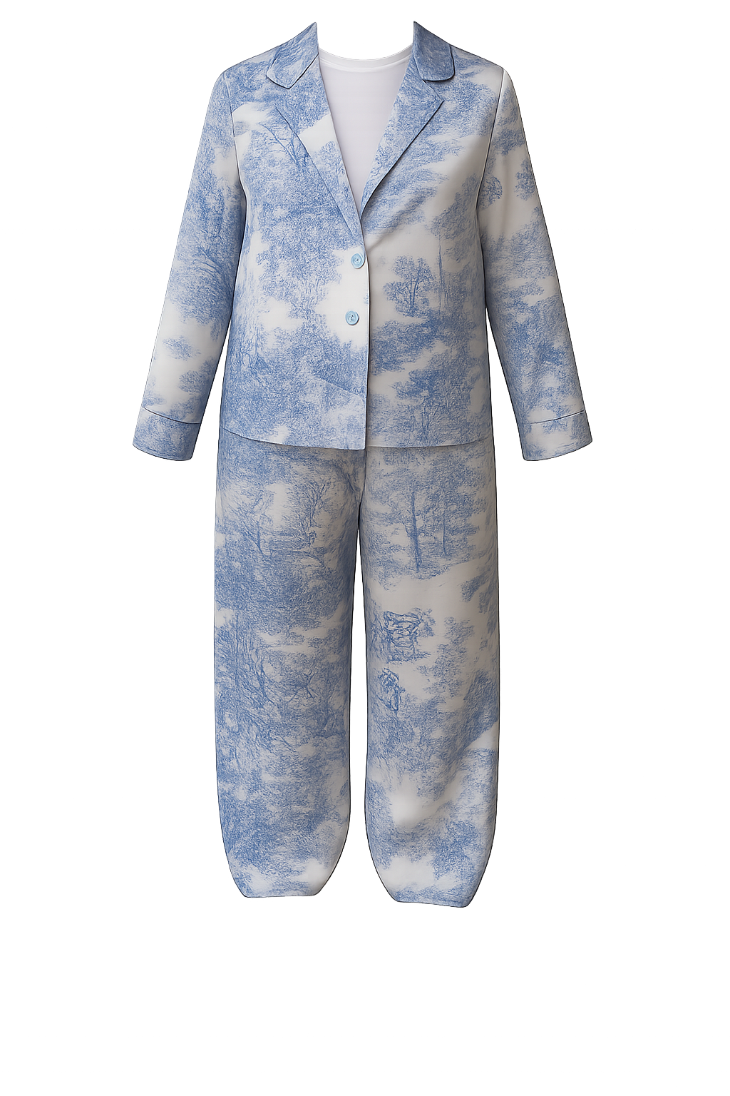 Mama Elegance Set in Blau