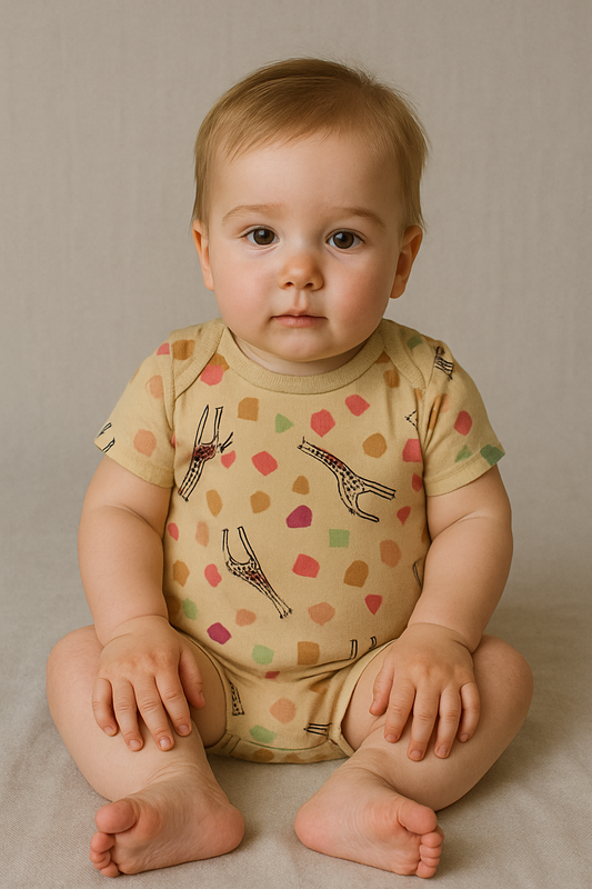 Farbenfroher Giraffen-Zauber für kleine Abenteurer