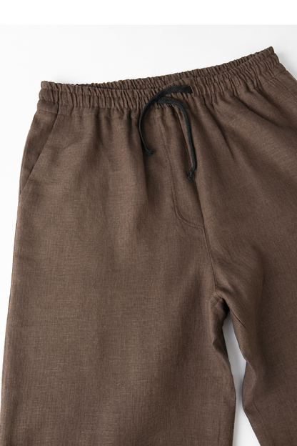 Mädchen Leinenhose