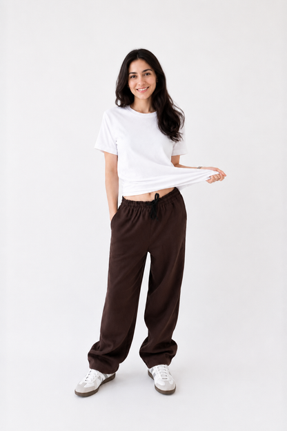 Mädchen Leinenhose