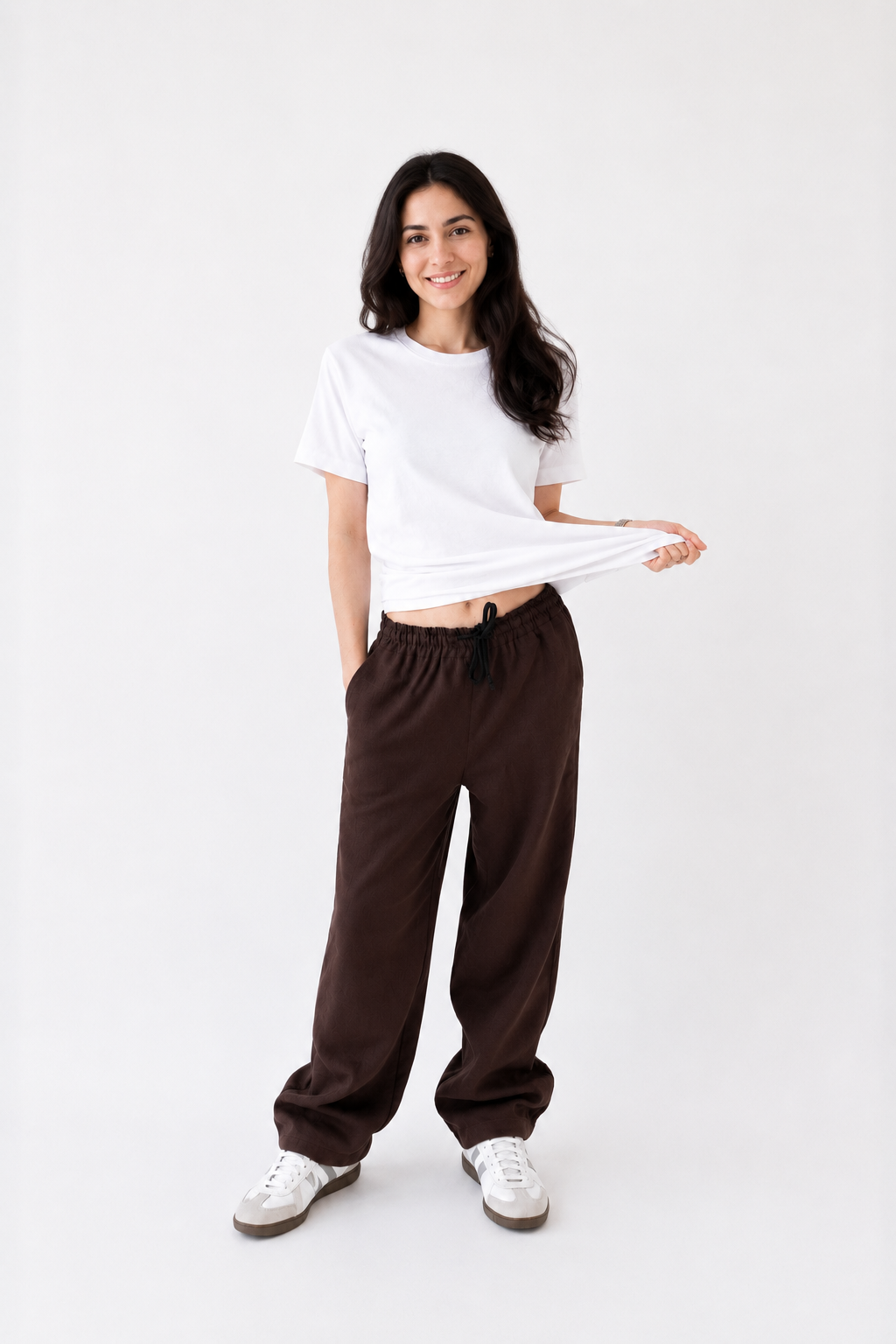 Mädchen Leinenhose