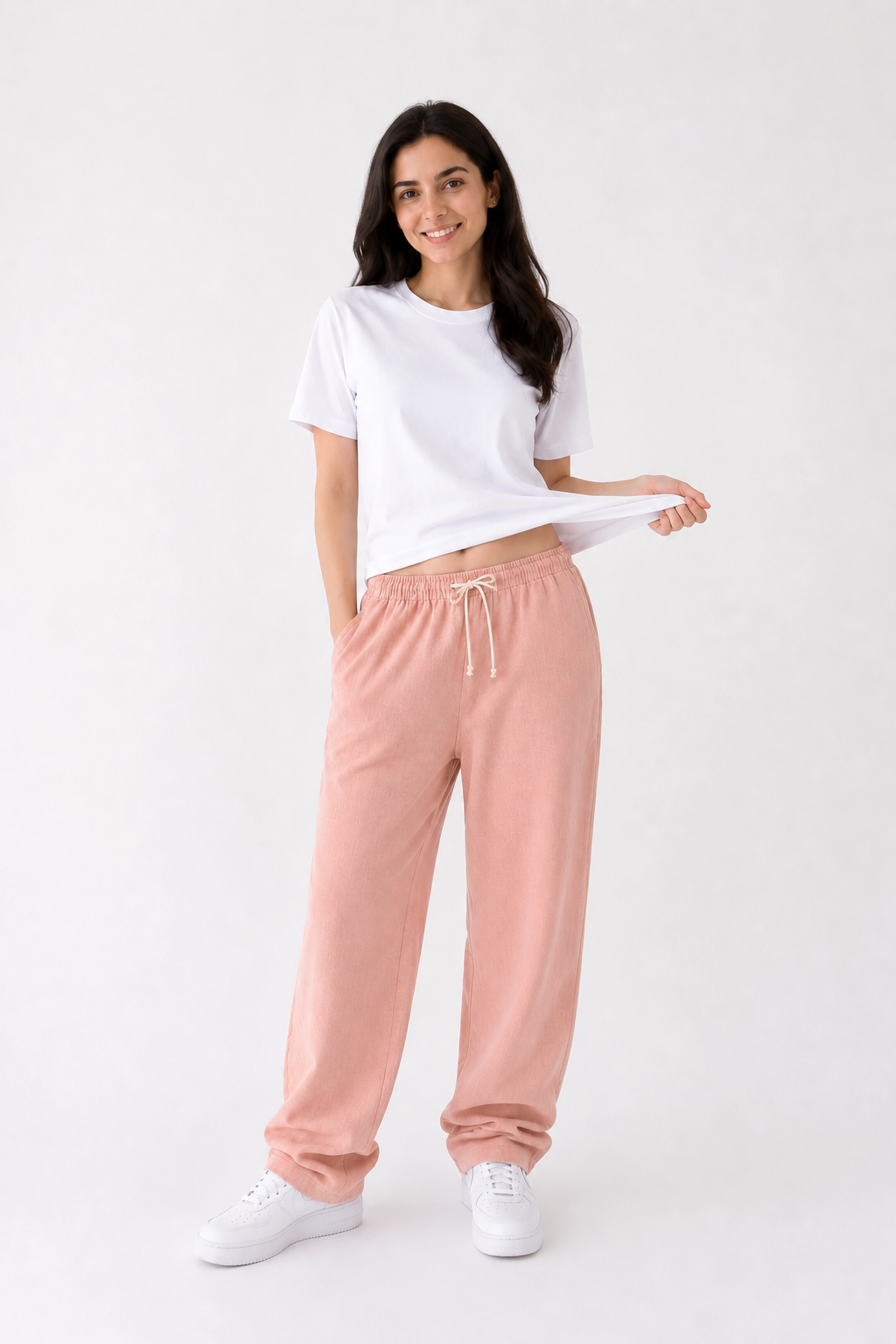 Mädchen Leinenhose