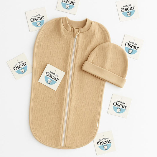 Schlafsack Mütze – 100 % Baumwolle